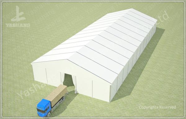 25x60 M Wind Resistant Temporary Industrial Storage Buildings With Suspension