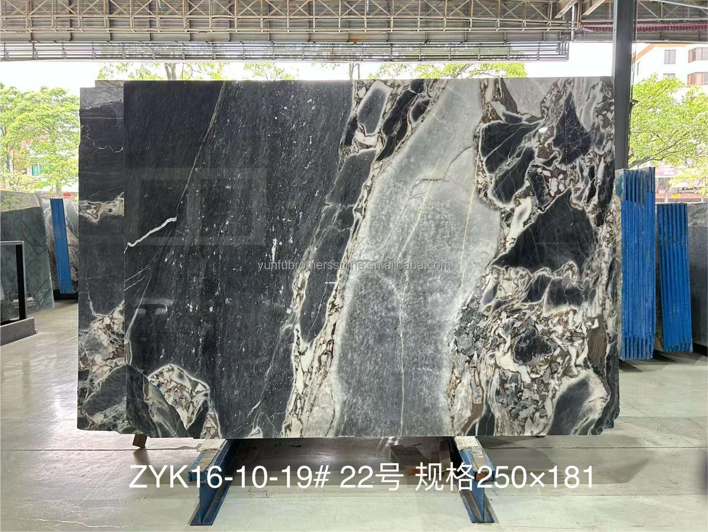 Polished Door Border Design Wall Marbl Elephant White Marble Slab with 20mm Thickness