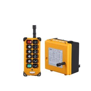Double speed remote controller for cranes