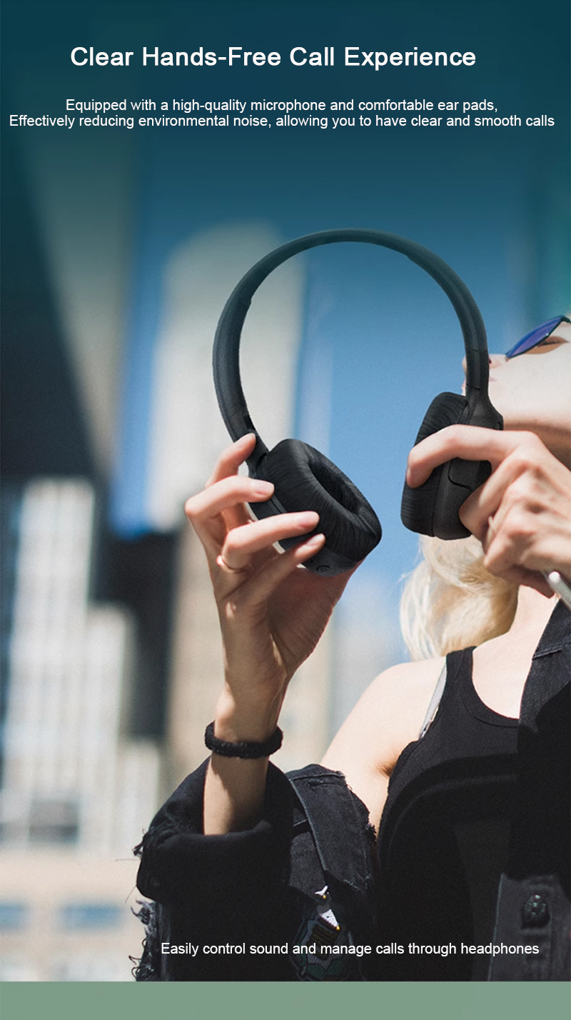 TUNE 510BT Over-Ear Wireless Bluetooth V5.3 Noise Cancelling Headphones & Earphones LED Battery Indicator Microphone Gaming