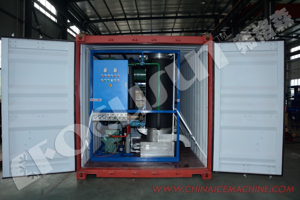 Industrial 10t Tube Ice Making Machine with Quick Freezing Function and Performance