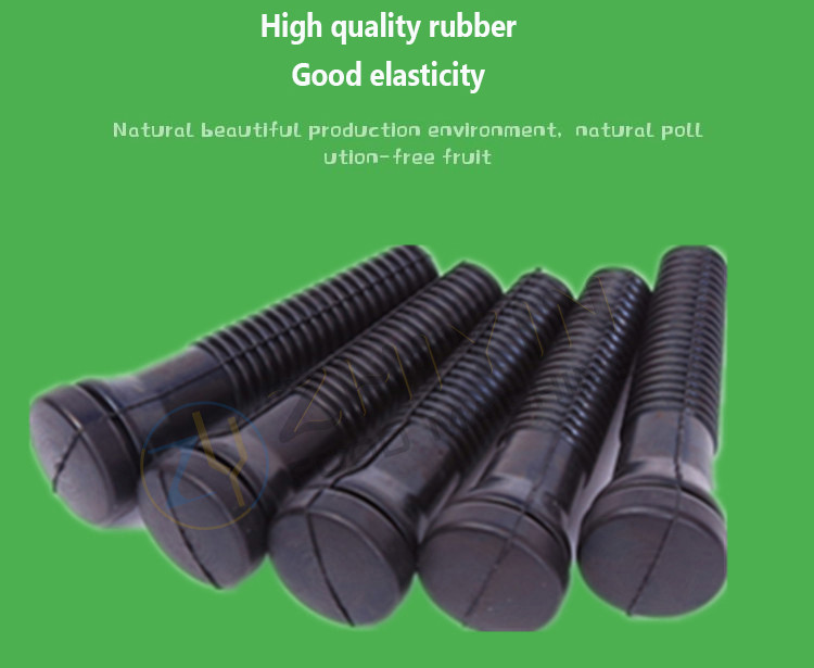 Durable Customized Rubber Finger for Poultry Chicken Plucking Machine