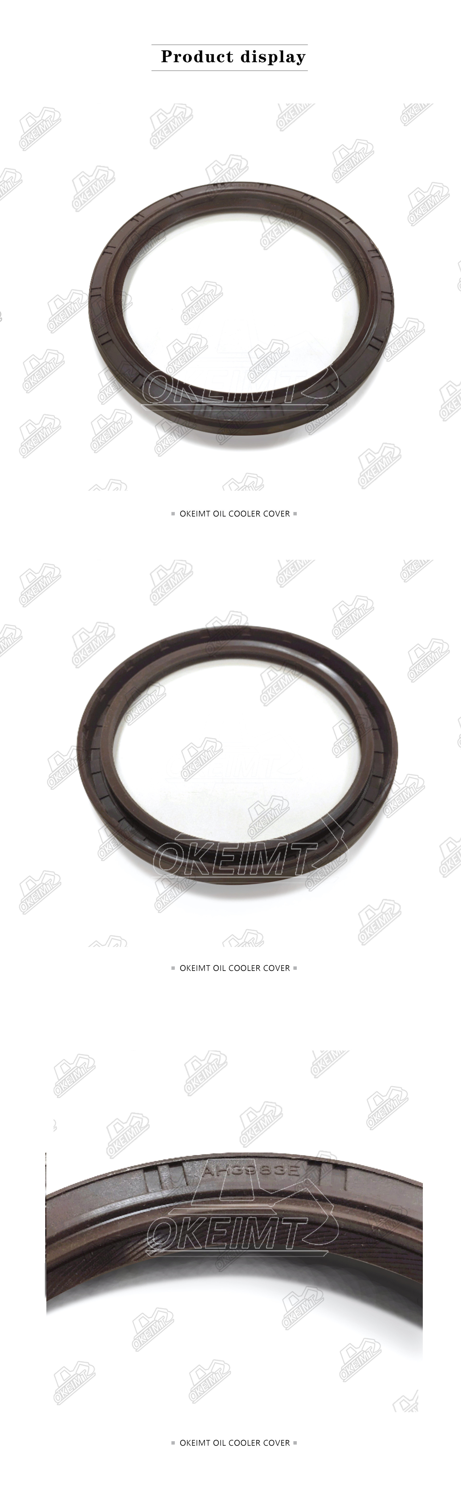 AH3983E 95*115*12 Rear Crankshaft Oil Seals For Hyundai R60-7 4TNV94