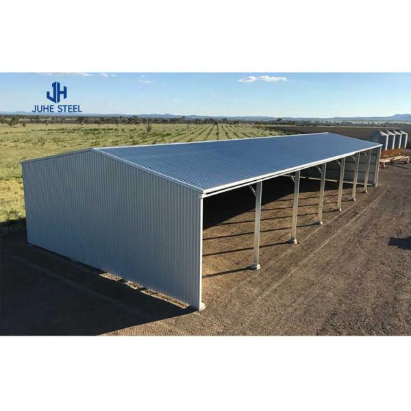 Customized Prefabricated Pole Barn Kits Steel Structure Warehouse Farm Shed