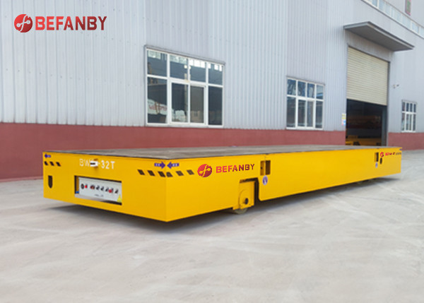 Heavy Duty Flat Cars For Precast Production Line