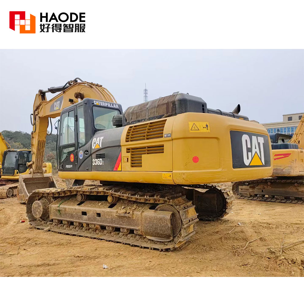 33750 Kg Operating Weight Used Cat 336 D Crawler Excavator With Top Hydraulic Cylinder