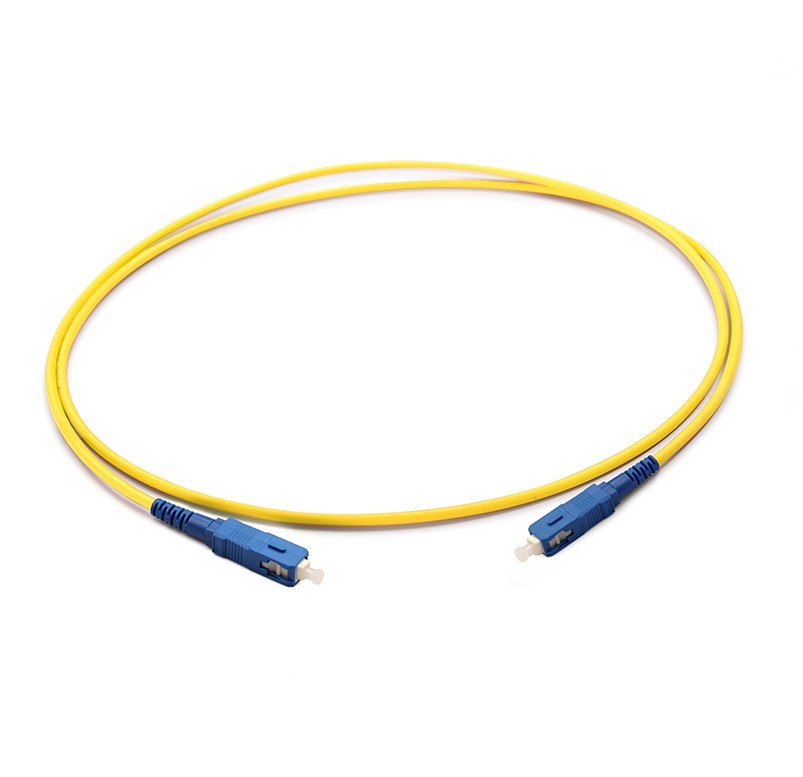 SC APC UPC 0.9mm Fiber Optic Connector Single Mode / Multi Mode
