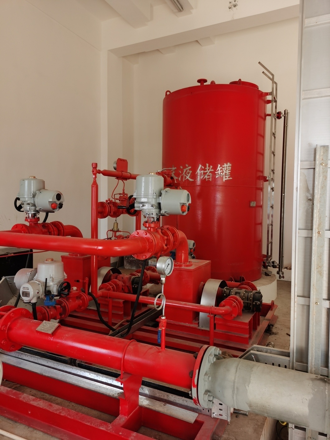 Foam Bladder Tank for Fire Suppression Balanced Foam Proportioning Equipment Foam Pump