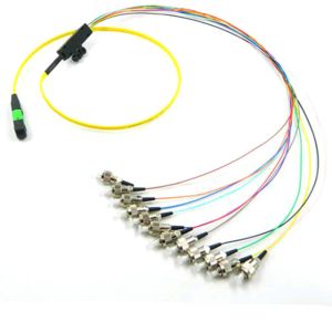 MPO MTP SC LC FC ST Pc Upc Apc OM3 OM4 Fiber Optic Pigtail