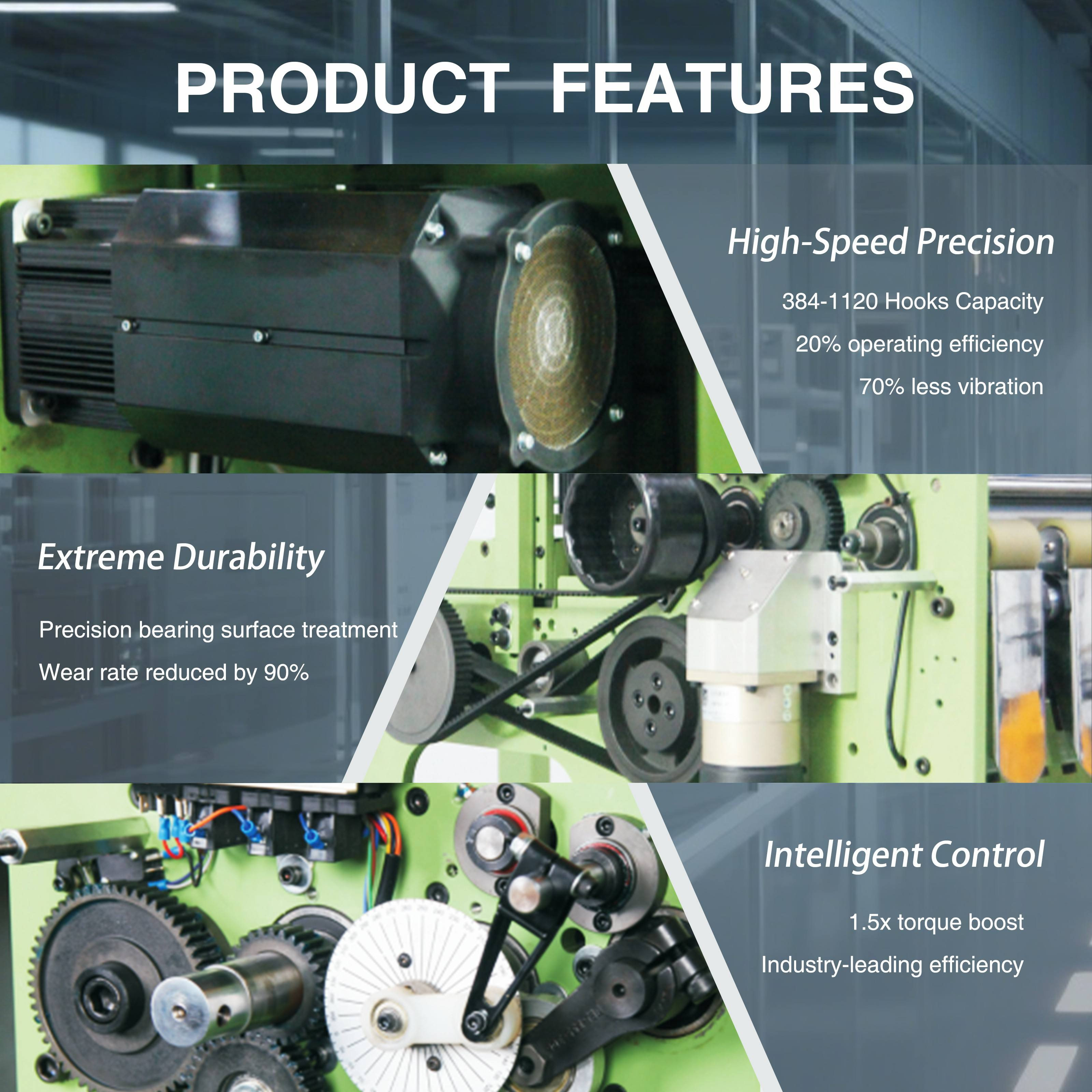 Intelligent Flat Computerized Shuttleless Webbing Loom for Underwear Jacquard