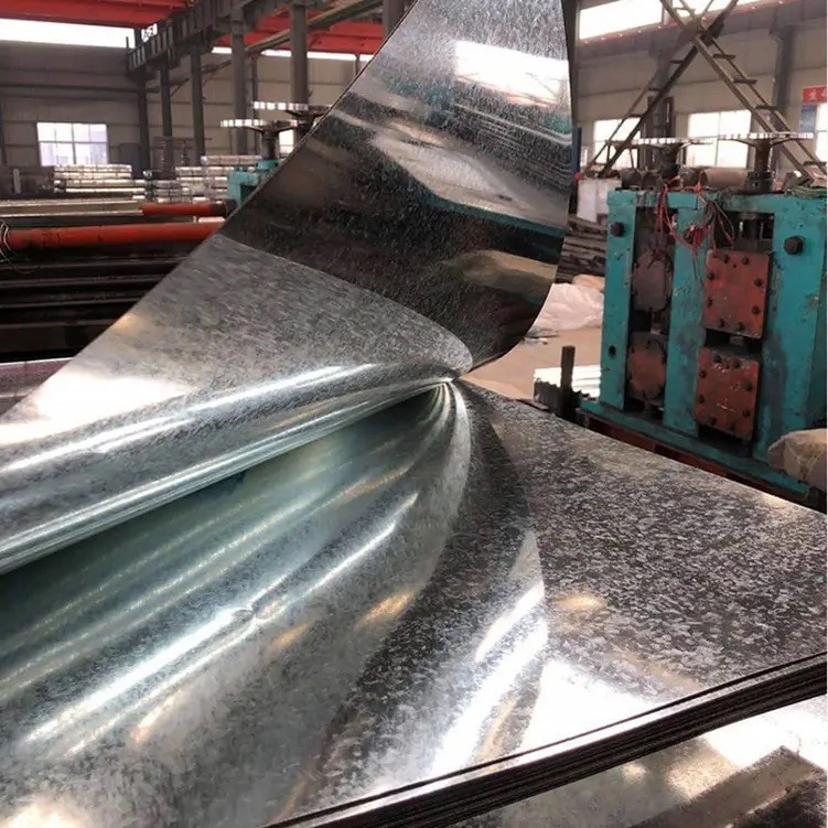 Fire Resistant Galvanised Steel Checker Plate 0.12mm SGCC Galvanized Mild Steel Plate