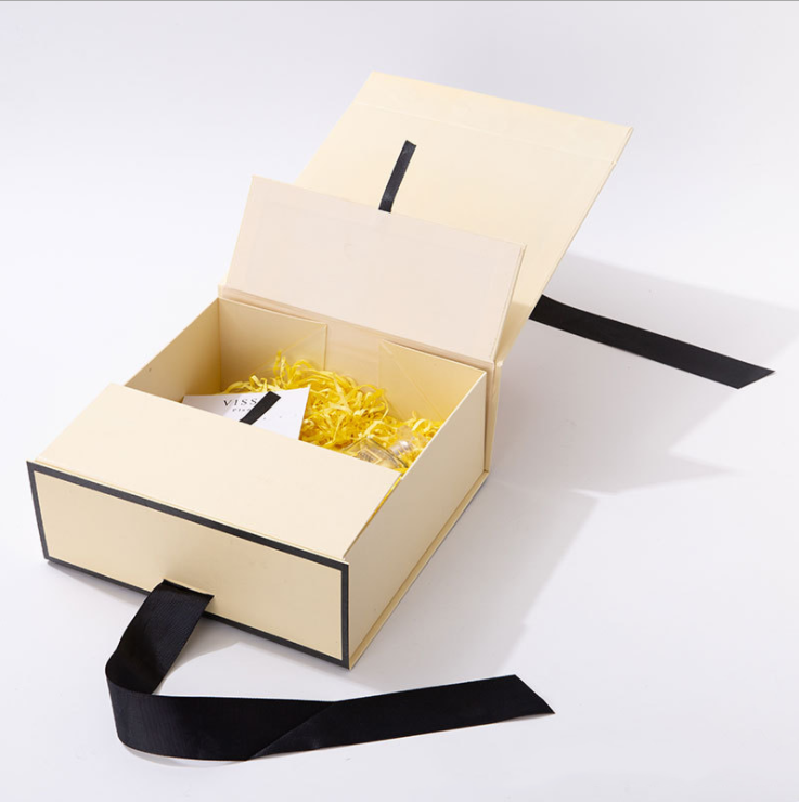 Book Type Keepsake Folding Cardboard Boxes Organizer Packaging ODM