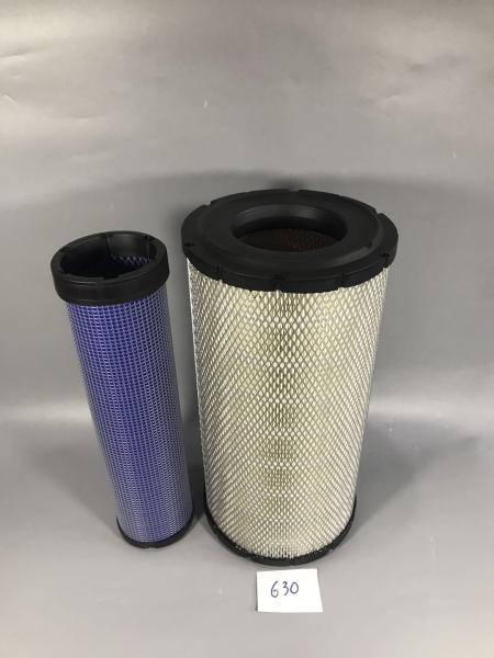 Professional Engine Komatsu Air Filter Replacements 207 Mm Outer Diameter White