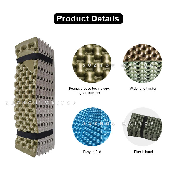 Waterproof Camping Mat Ultralight Foam Sleeping Pad For Hiking