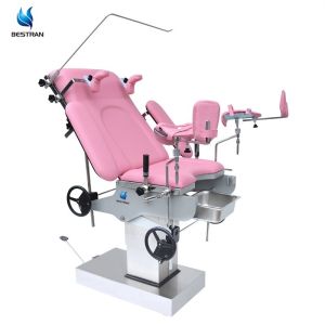 Custom Hydraulic Obstetric Delivery Table , Gynecological Operating Table With