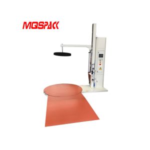  Variable Turntable Speed Semi Automatic Stretch Wrapper Programmable Control Manufactures
