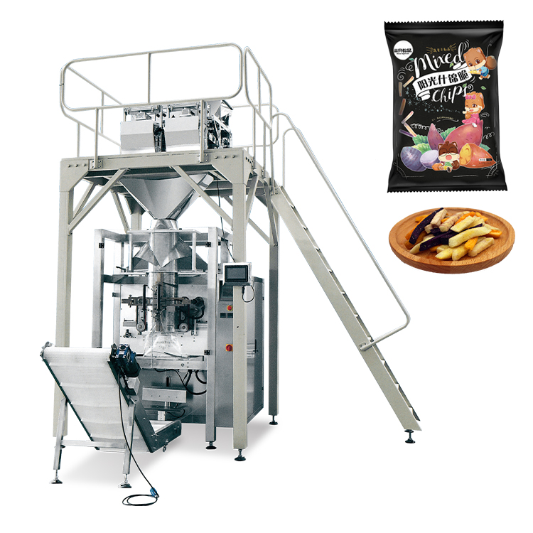 Potato Chips Biscuit Small Pouch Granule Packing Machine High Speed