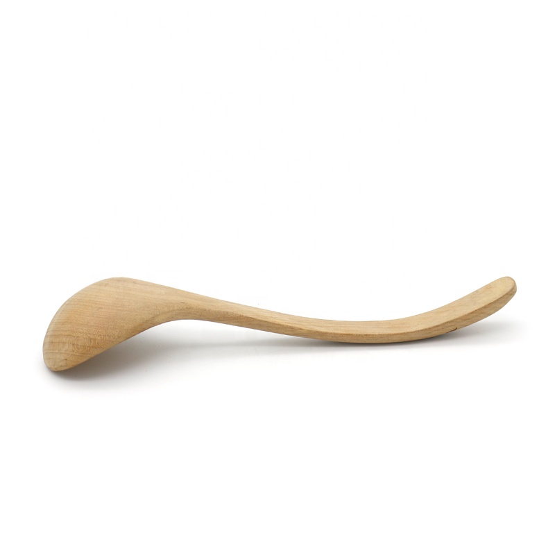 Wooden Spoon with Bent Handle Kitchenware