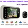 Buy cheap 3.5 inch Screen Digital Door Peephole Viewer Camera 120 Degree Wide Angle Video from wholesalers