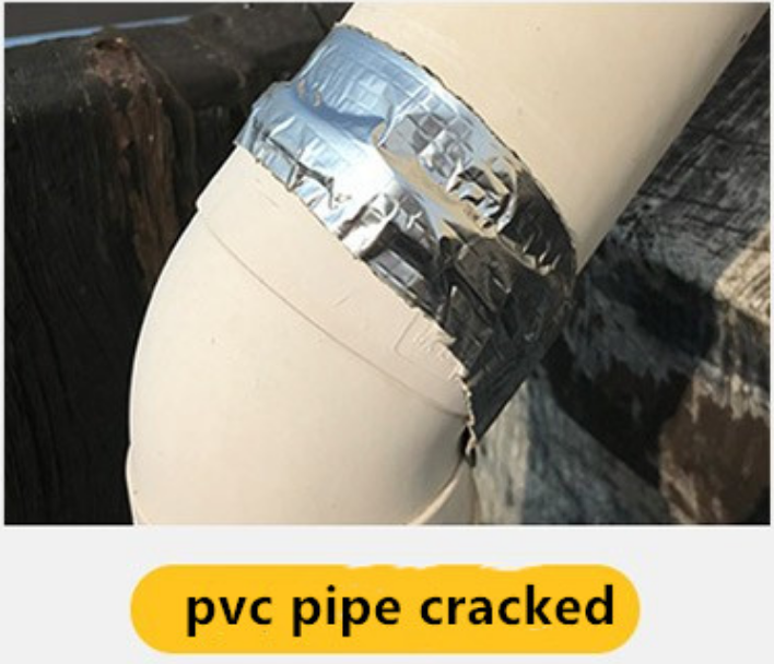 Aluminum Foil Butyl Rubber Waterproof Roof Tape for Sealing and Repair Squeeze Out