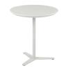Buy cheap 26.59 inch Height Tomile Coffee Bedside Table White Round Bistro Table from wholesalers