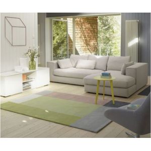 China 180*105*62cm Solid Wood Frame Sectional Sofa Customized Design on sale