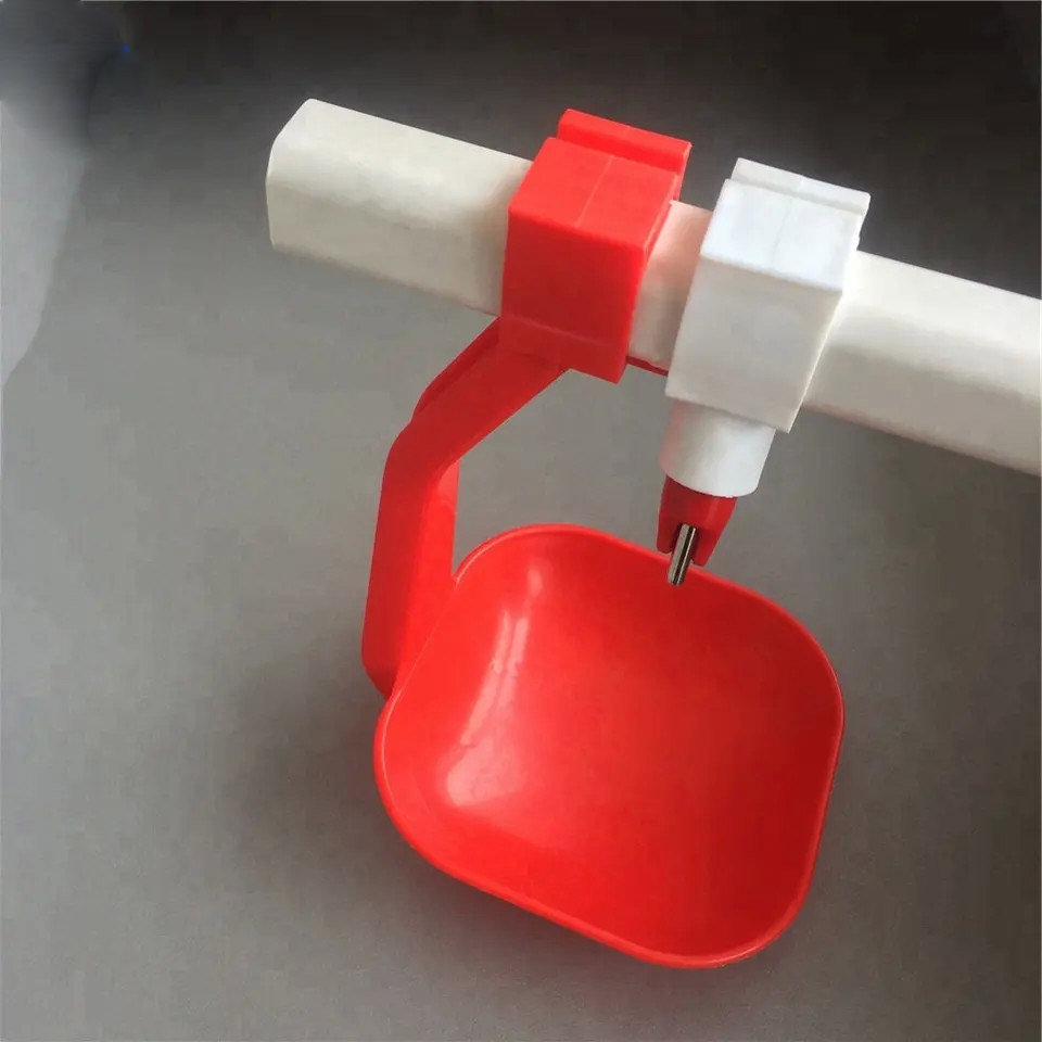 Quail Chicken Poultry Feeder Drinker 25mm POM Nipple Cup Drinker