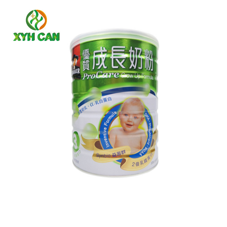 5 Liter Tin Gift Box Children Milk Tin Can Packaging Customized Size