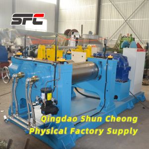 Factory Price Two Roll Rubber Mixing Mill PLC Controlled