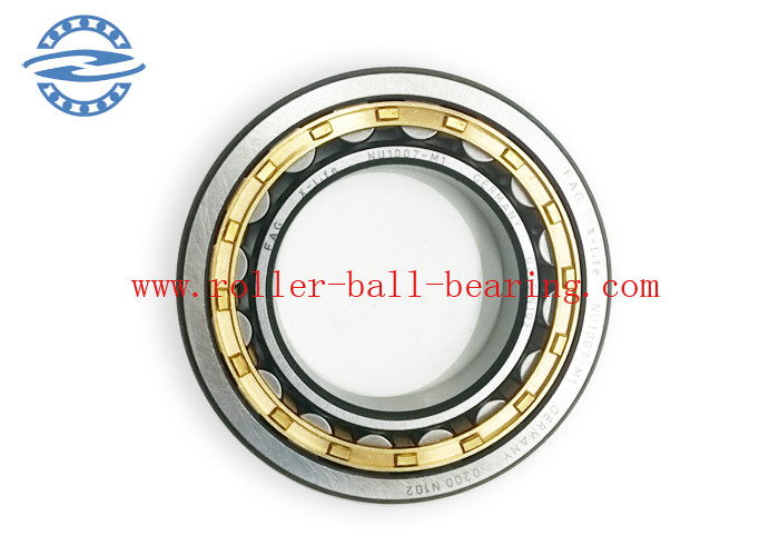 Cylindrical Roller Bearing NJ1007 NU1007M Chrome Steel Size 35x62x14mm