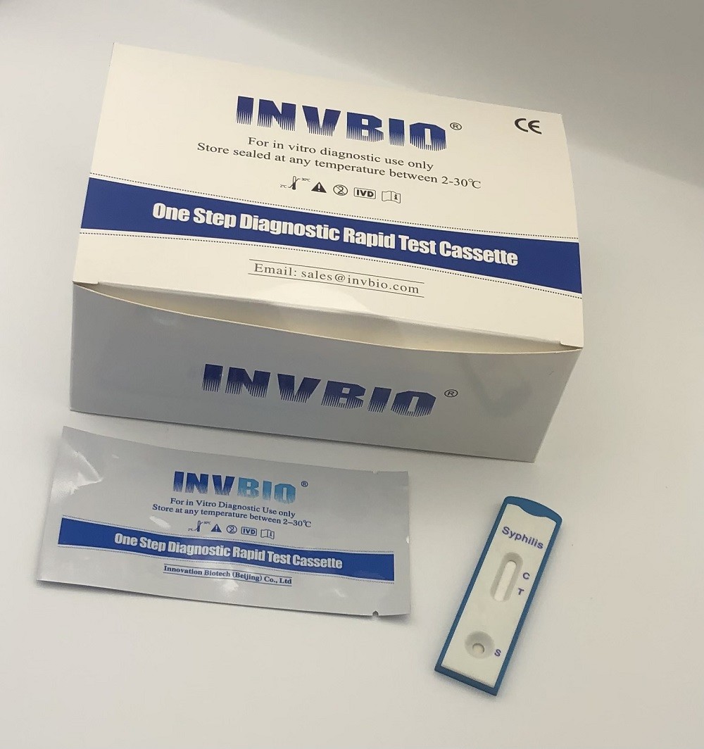 Ivd Syphilis Rapid Test Cassette Infectious Diseases Diagnostic CE Certificate