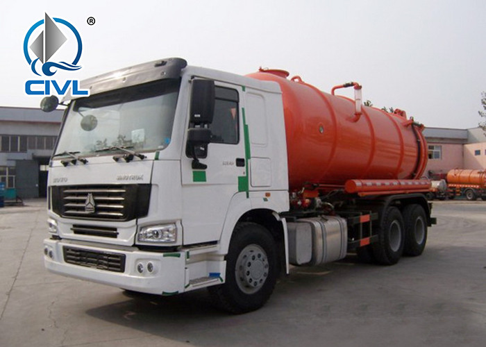 SINOTRUCK HOWO 10 tires 6x4 Sewage Suction Truck