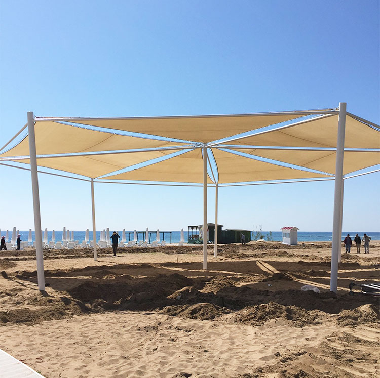 Sun Shade Sail, outdoor sunshade garden sail and fence and yard of shade sail