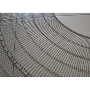 Inner Drying 316l Mesh Flat Flex Conveyor Belt Customized