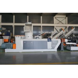 400kg/Hr  LLDPE Waste Plastic Single Screw Plastic Extruder Machine