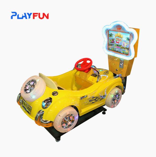Happy car kiddie rides hot coin operated kids game machine