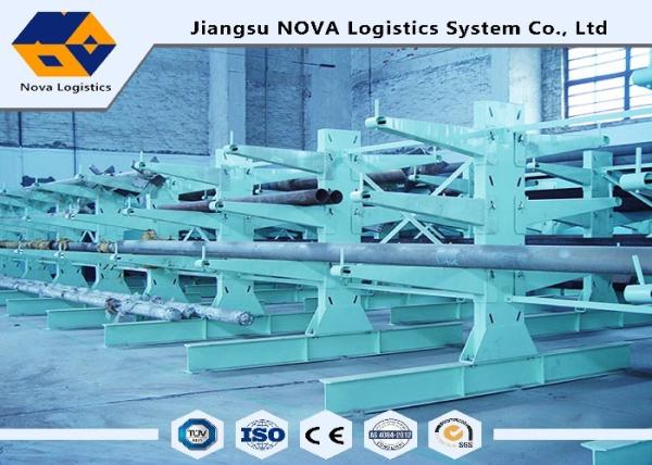 Double Side Arms Cantilever Storage Racks For Keeping Pipes / Shaped Steel