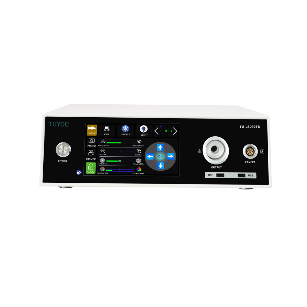 Manufacturer touchscreen Full HD Integrated Endoscopy Camera With 7 Inch Display And 100W LED Light Source