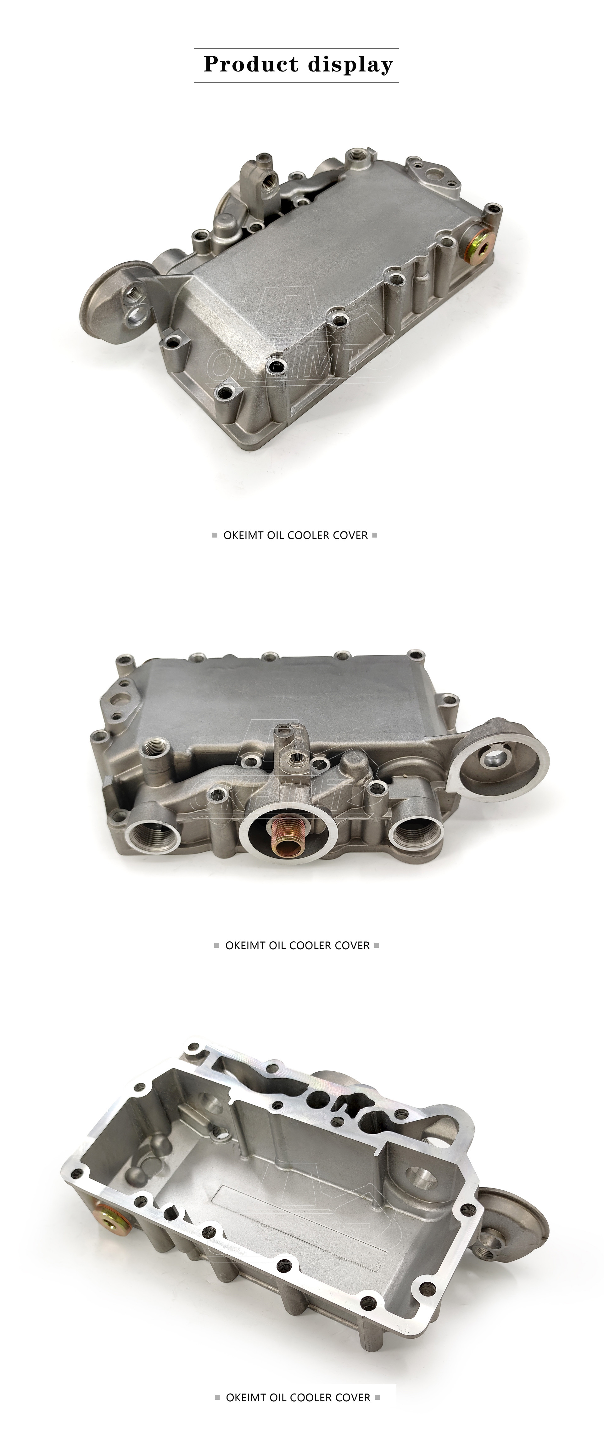 OKEIMT 04259157 Oil Cooler Cover For D7D EC290B Engine