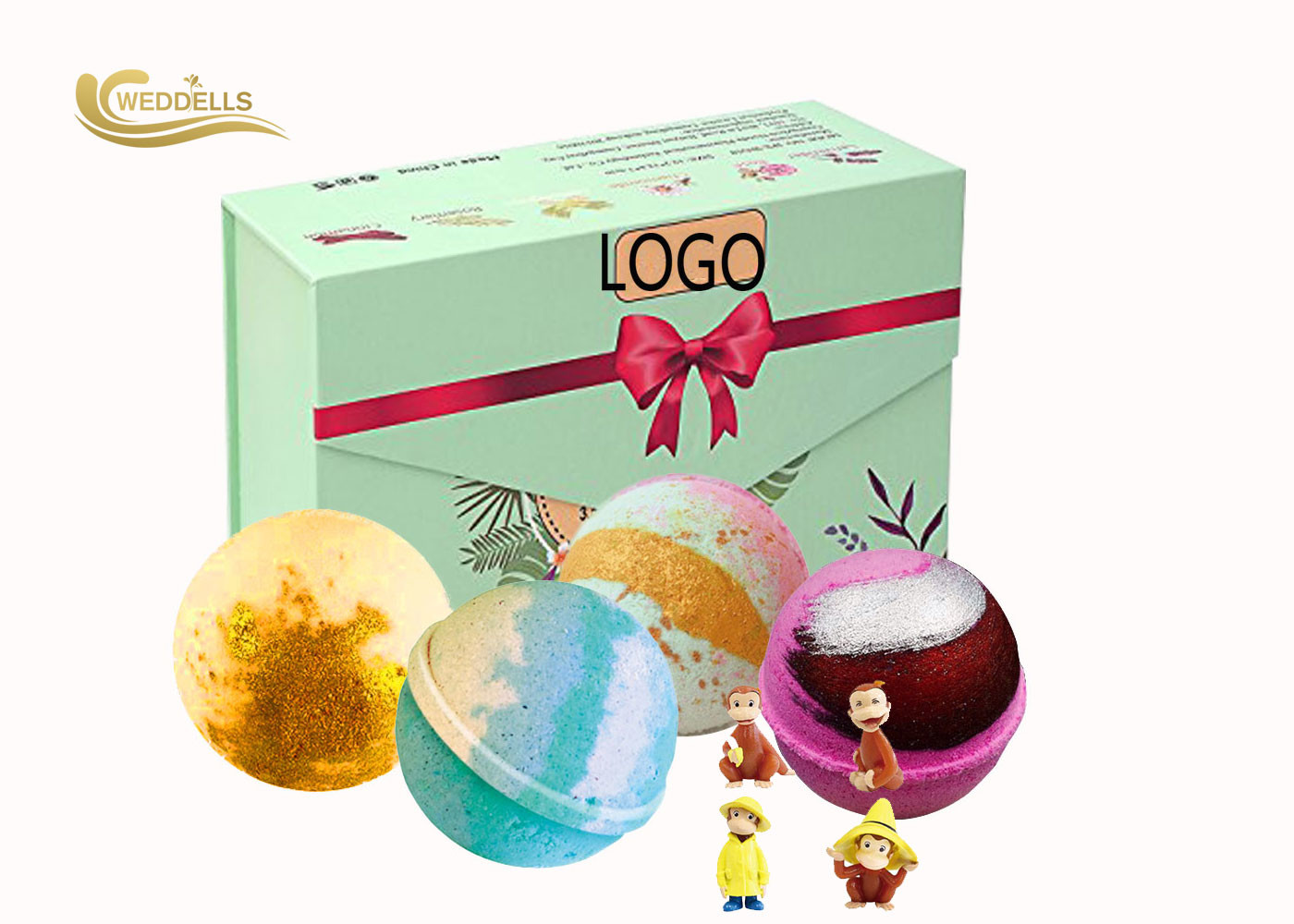 Milk Kids Surprise Bath Bombs / Shea Butter Private Label Organic Bath Bombs For Gift Toys