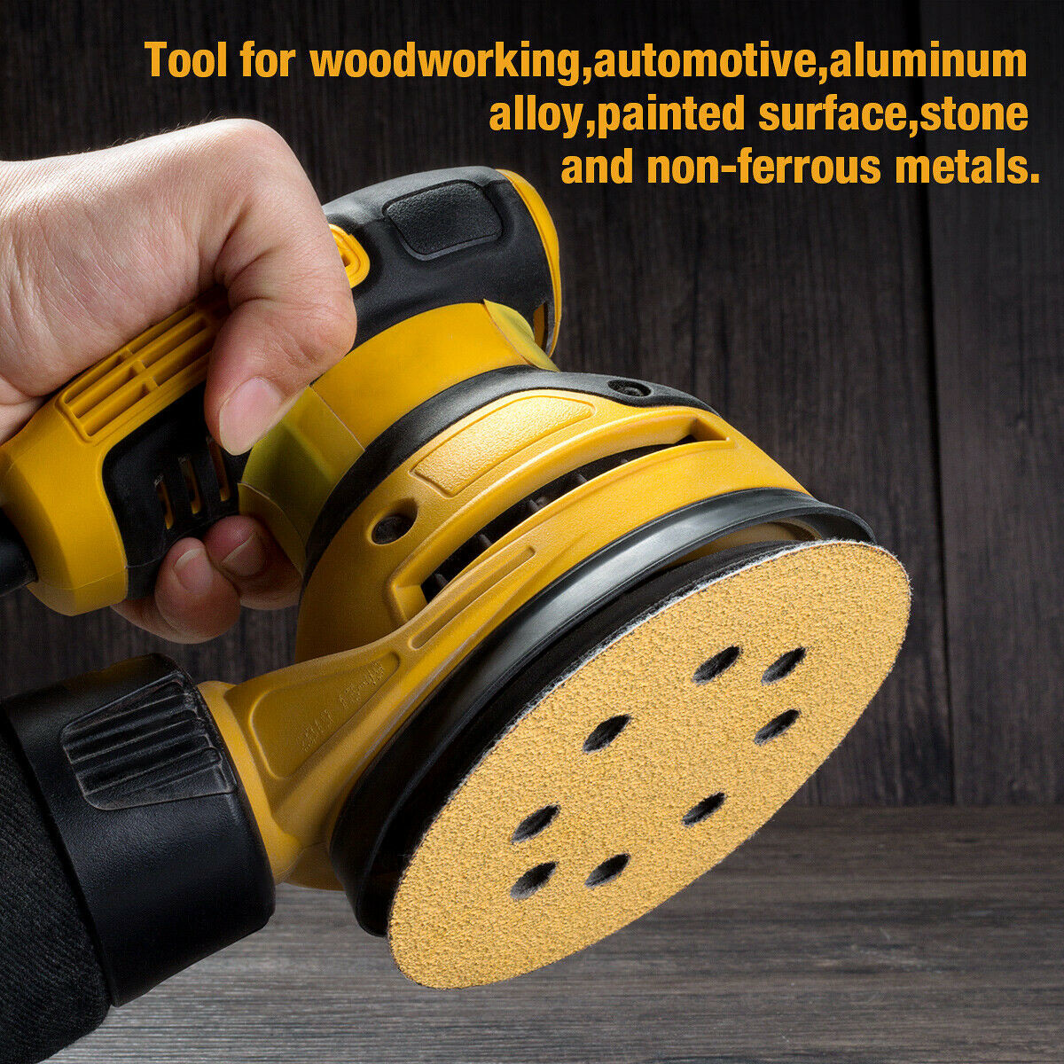 6 inch 150 mm Hook And Round Sanding Disc 100 Grit Abrasive Sanding Disc