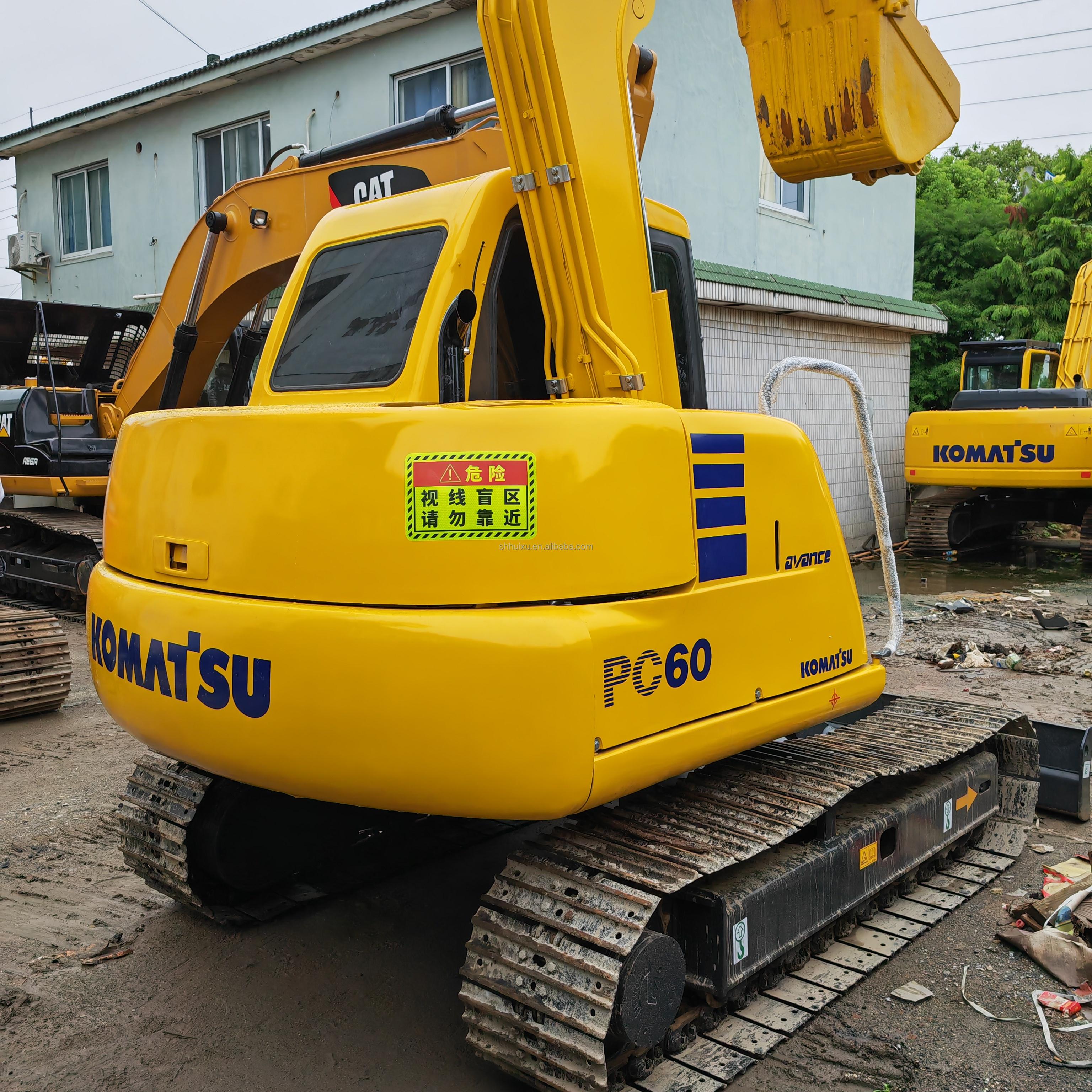used mini excavator komatsu pc60/second hand original paint excavator komatsu pc60