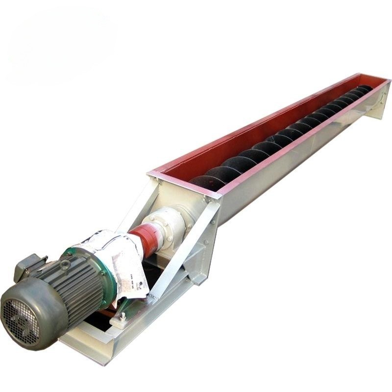 U Type Screw Conveyor Machine Stainless Steel Worm Elevator Auger Conveyor
