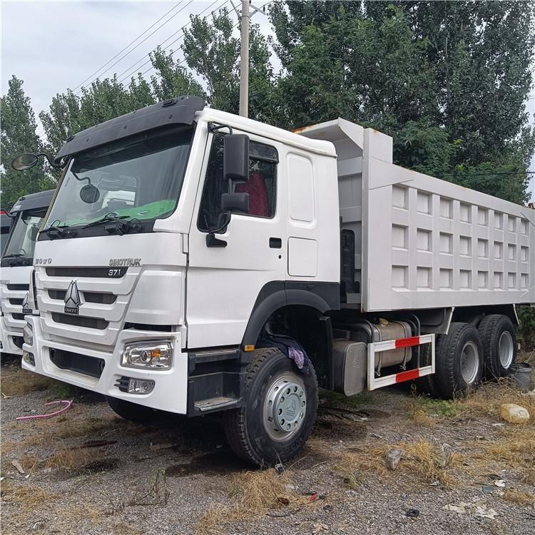 Used Howo Dump Truck Export Heavy Duty Truck Tractor Truck Container Semi-trailer
