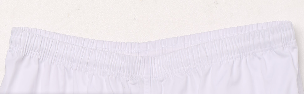 Polyester65% Cotton35% Elastic Waist White Chef Pants