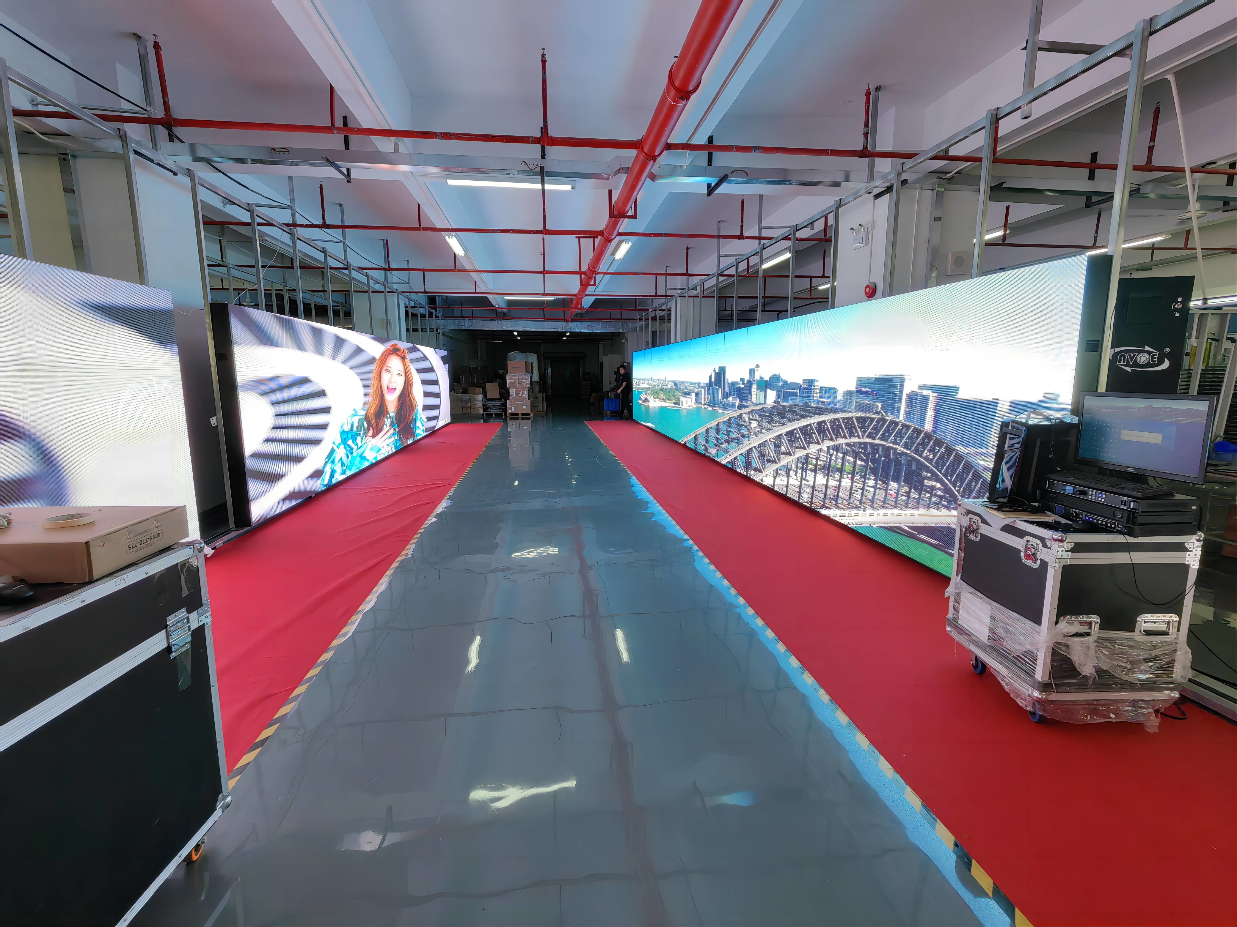 320x160mm Fixed P5 Outdoor LED Display High Refresh Rate 3840Hz Waterproof