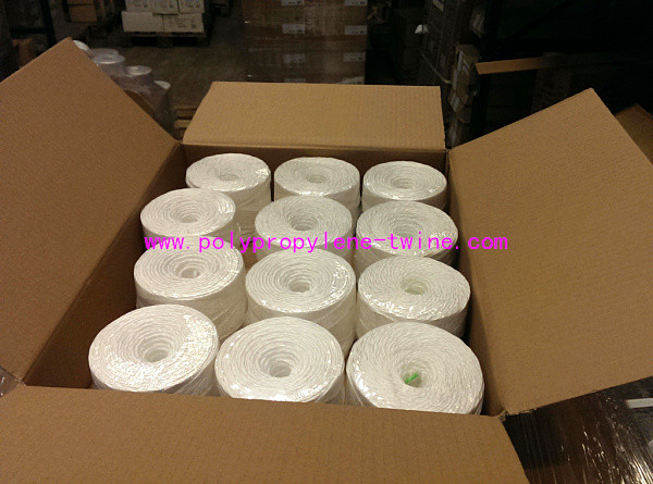 Recycled PP Fibrillated Packing Rope Industrial Twine High Strength 1mm-5mm Twisted