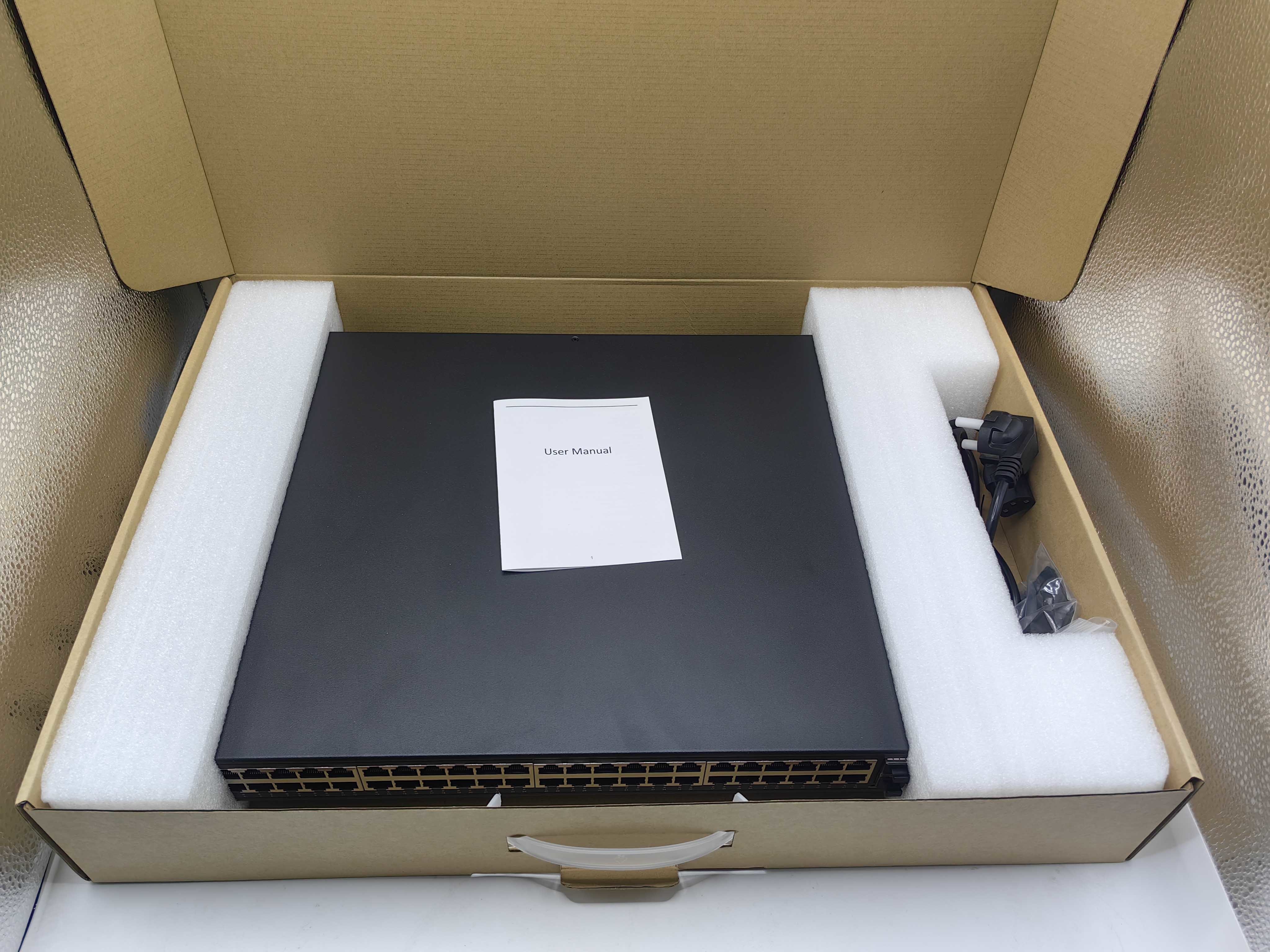 Layer3+ Management 48 port 10/100/1000M RJ45+6port 10G SFP/SFP+ Fiber Network Ethernet switch(UT-SW48G-6SFP+)