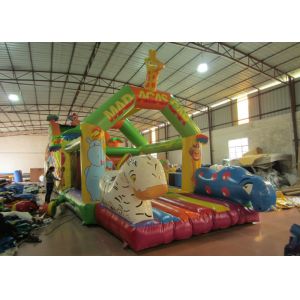 Giraffe animals inflatable obstacle courses cute deer theme obstacle courses inflatable athletics sport games courses