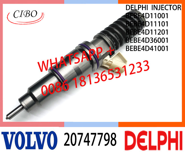 Fuel Diesel Injector 20747798 BEBE4D11001 BEBE4D11101 BEBE4D11201 BEBE4D36001 BEBE4D41001 for VOL (REN-AULTT) MD9 3503